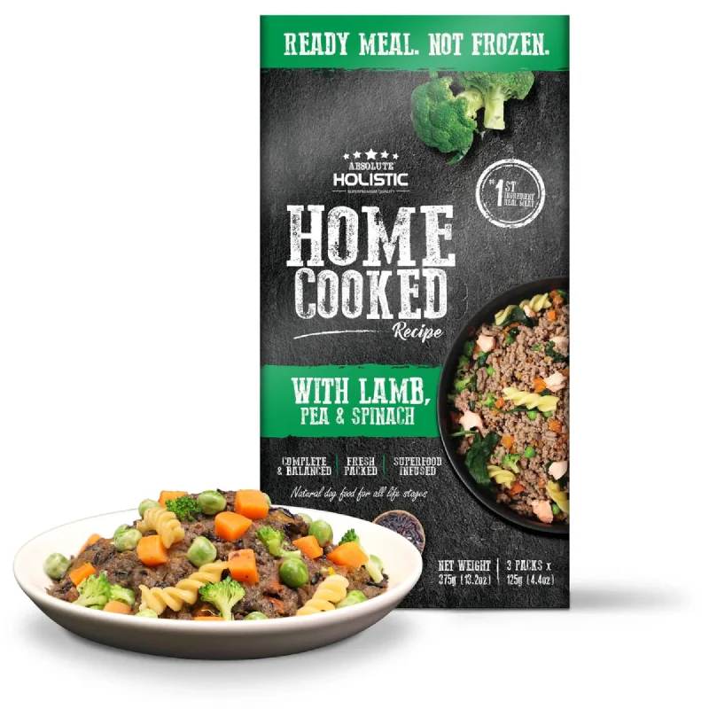 - The effect of dog food on dental healthAbsolute Holistic Home Cooked Recipe Lamb Peas & Spinach Dog Wet Food 125g x 3