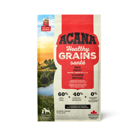 - Dog food nutritional analysisACANA Healthy Grains Ranch-Raised Red Meat Recipe Dog Food - Dry Dog Food- ACANA