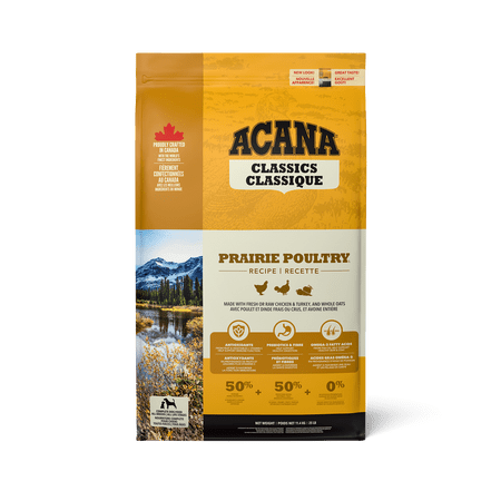  -Cost-effective dog foodACANA Prairie Poultry Dog Food - Dry Dog Food- ACANA