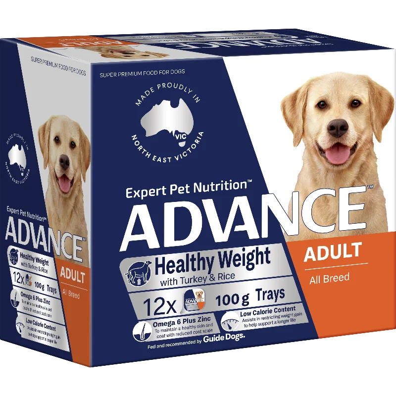 - Hill's dog food priceAdvance Turkey And Rice Healthy Weight All Breed Adult Wet Dog Food Trays 100g x 12