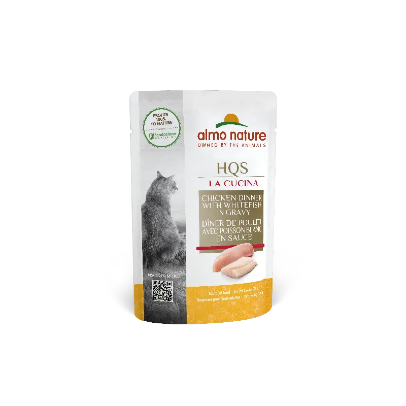    - Purina Pro Plan cat food palatability  Almo Nature La Cucina Chicken & Whitefish Cat Food Pouch