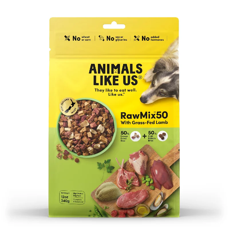 - How is Birgi dog foodAnimals Like Us RawMix50 with Grass-Fed Lamb Dog Food