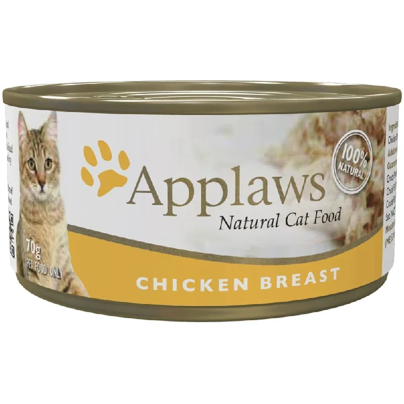    - Cat food for picky eaters  Applaws Chicken Breast Tinned Cat Wet Food (70g)