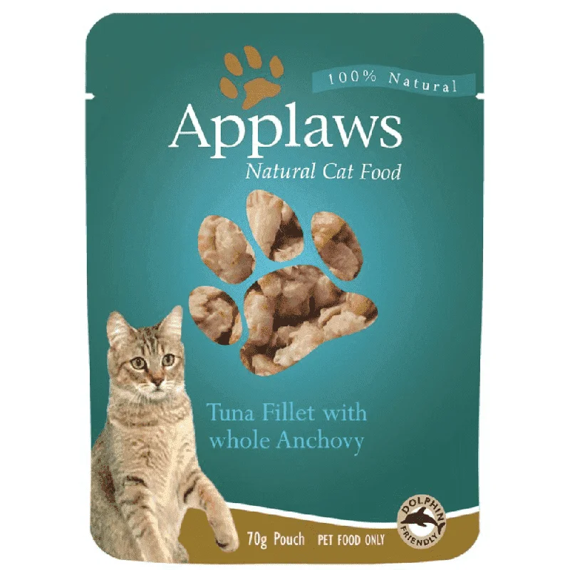    - Hypoallergenic cat food  Applaws Tuna Fillet with Whole Anchovy Cat Wet Food