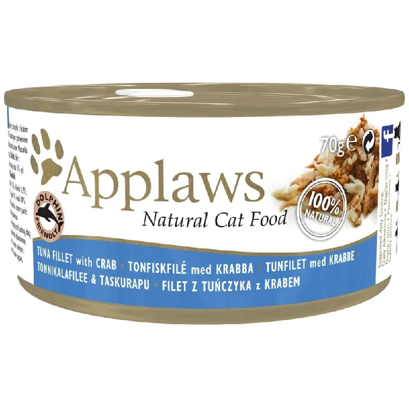    - Cat food discounts and promotions  Applaws Tuna with Crab Tinned Cat Wet Food