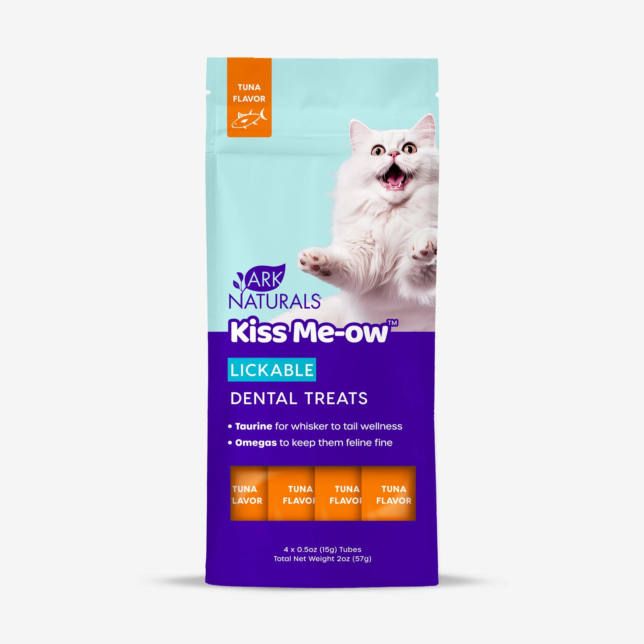    - Purina Pro Plan cat food palatability  Ark Naturals Kiss Me-Ow Lickable Dental Treats Tuna Flavor for Cats