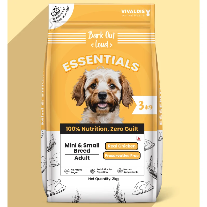 - Where to buy imported dog foodBark Out Loud Essentials Real Chicken Mini and Small Breed Adult Dog Dry Food