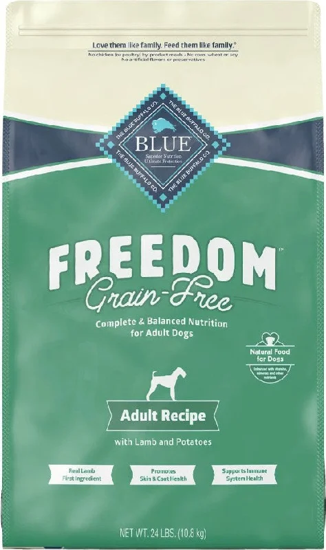 - High protein dog foodBlue Buffalo Freedom Adult Lamb Recipe Dry Dog Food