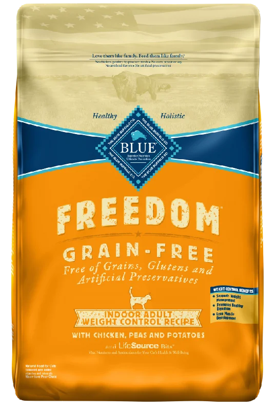    - Recommended online stores for cat food  Blue Buffalo Freedom Grain Free Indoor Weight Control Dry Cat Food