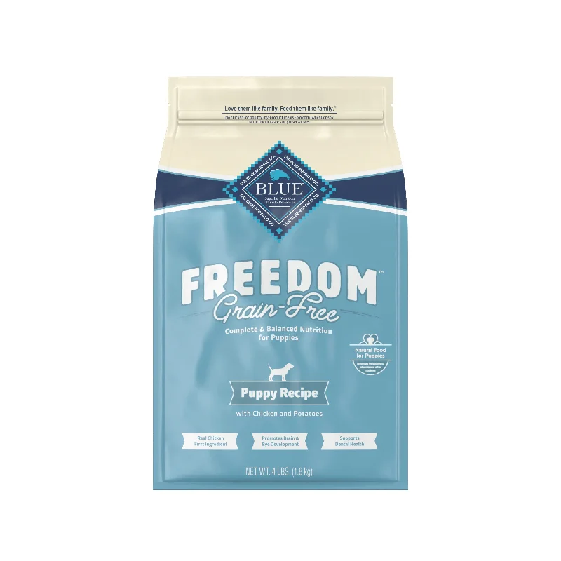 - Dog food discountsBlue Buffalo Freedom Grain Free Natural Puppy Dry Dog Food, Chicken 4 lb.