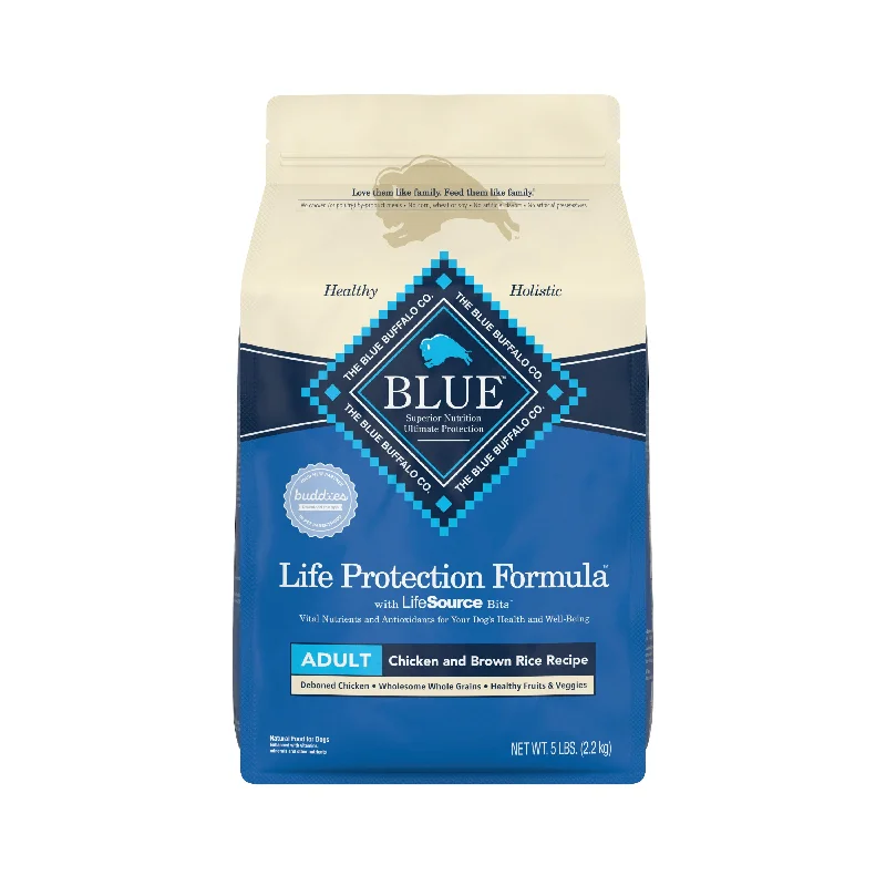 - Dog food for pregnancy and lactationBlue Buffalo Life Protection Formula Natural Adult Dry Dog Food, Chicken and Brown Rice 5 lb. Trial Size Bag