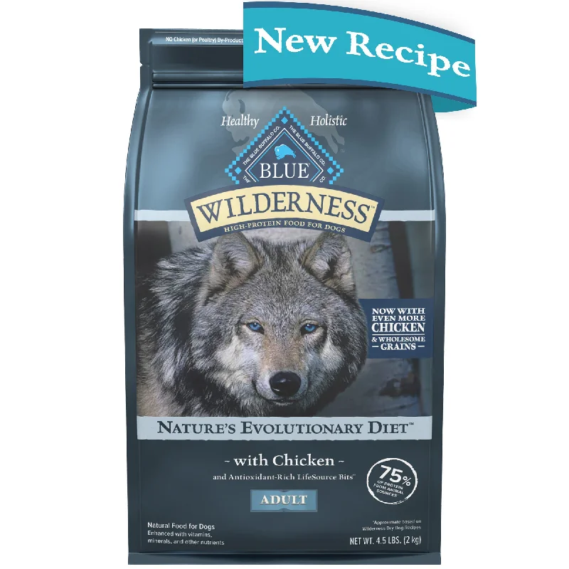 - Hill's dog food priceBlue Buffalo Wilderness High Protein Natural Adult Dry Dog Food plus Wholesome Grains, Chicken 4.5 lb. bag