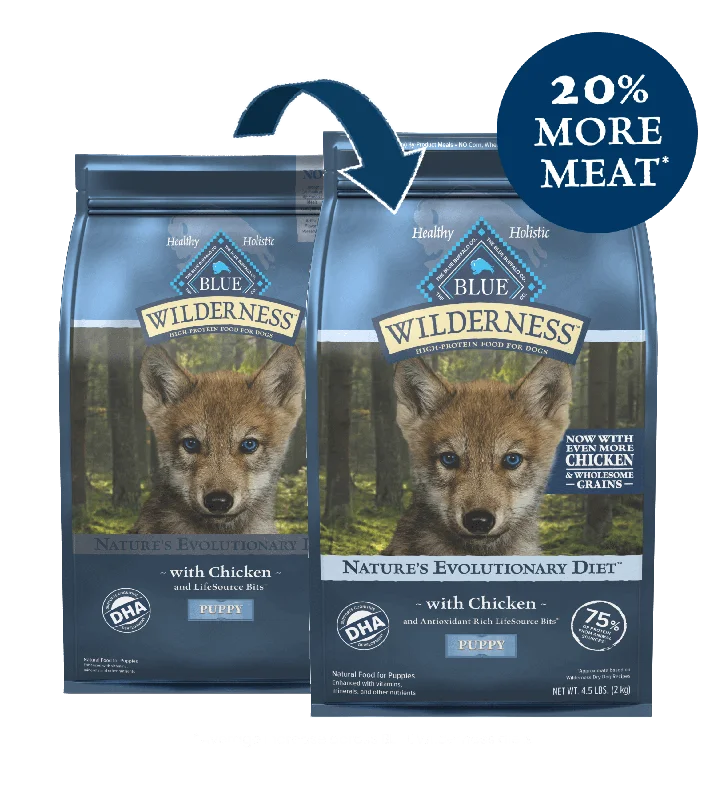 - Weight loss dog foodBlue Buffalo Wilderness Puppy Chicken Dry Food