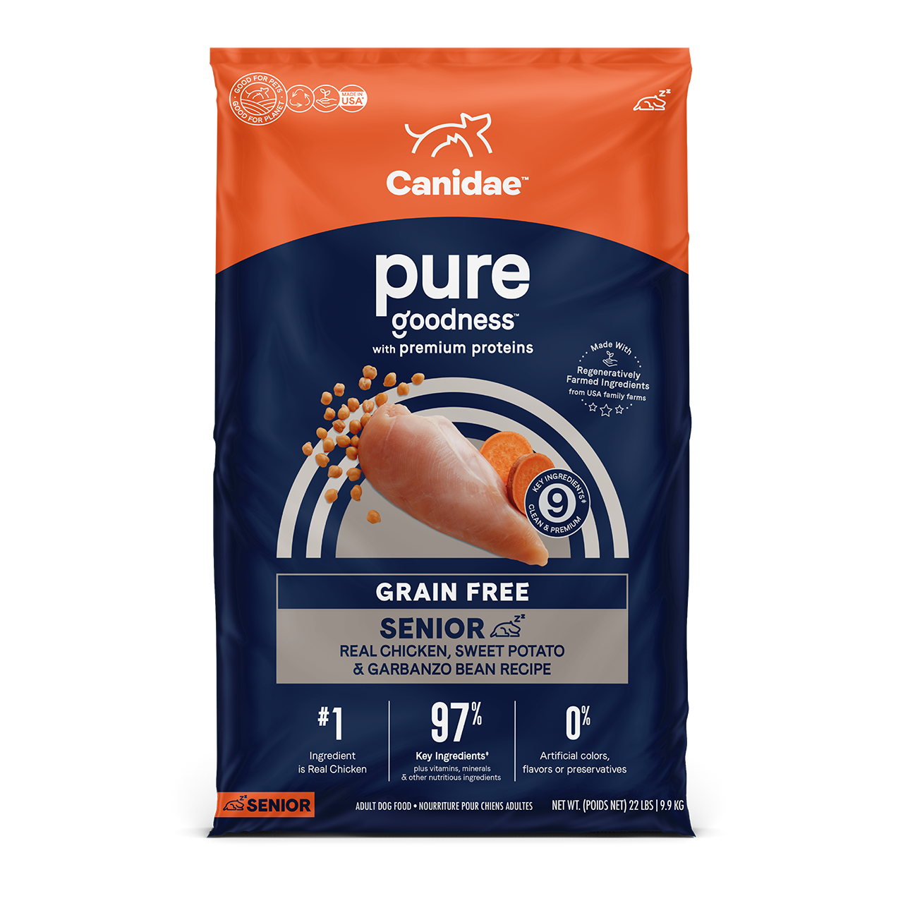 - Food for picky dogsCanidae Grain Free PURE Chicken, Sweet Potato & Garbanzo Bean Recipe Dry Dog Food