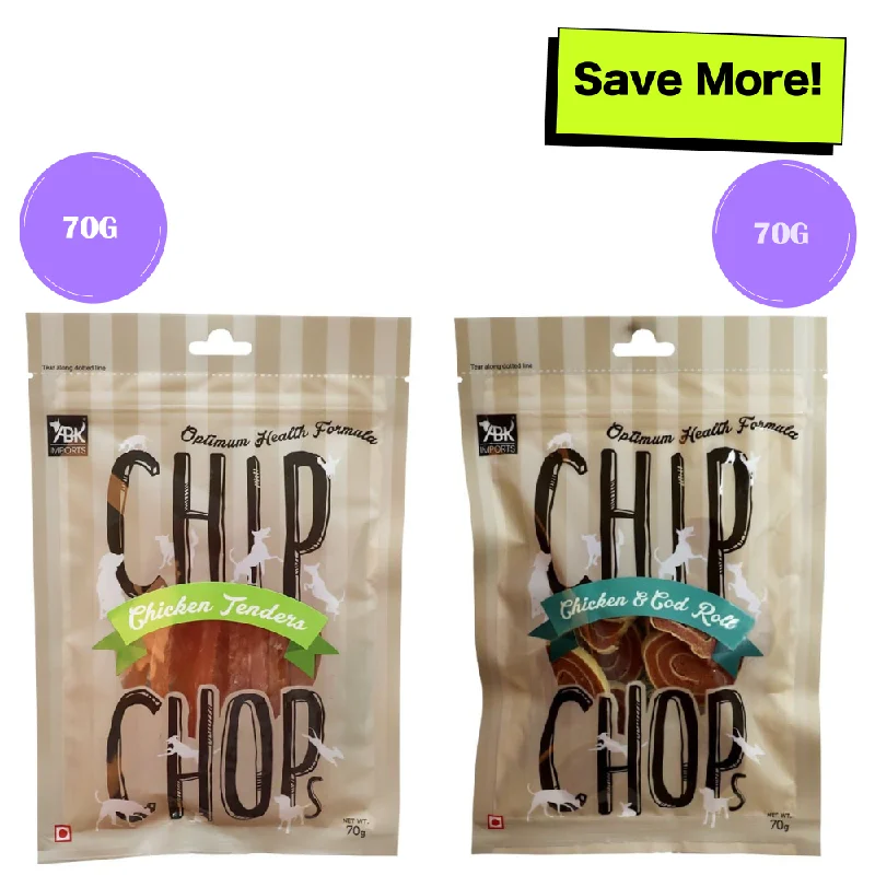 - Crave dog food reviewChip Chops Chicken & Codfish Rolls and Chicken Tenders Dog Treats Combo