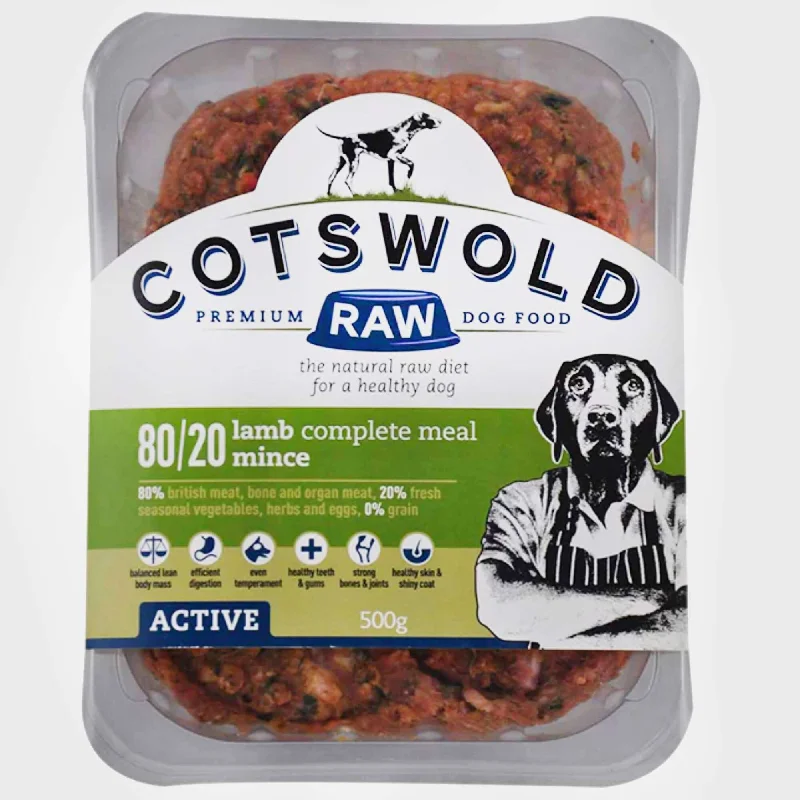  -High-fiber dog foodCotswold Raw Lamb