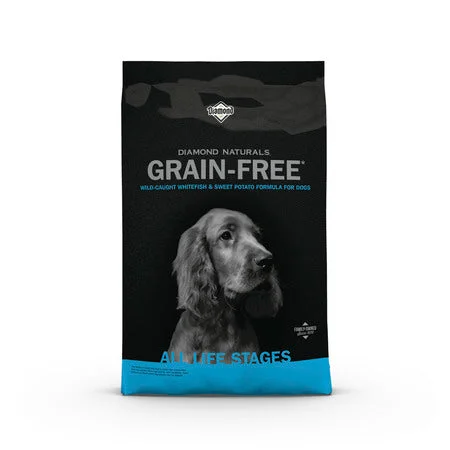 - Gastrointestinal conditioning dog foodDiamond Naturals Grain-Free Wild-Caught Whitefish & Sweet Potato Formula Dry Dog Food