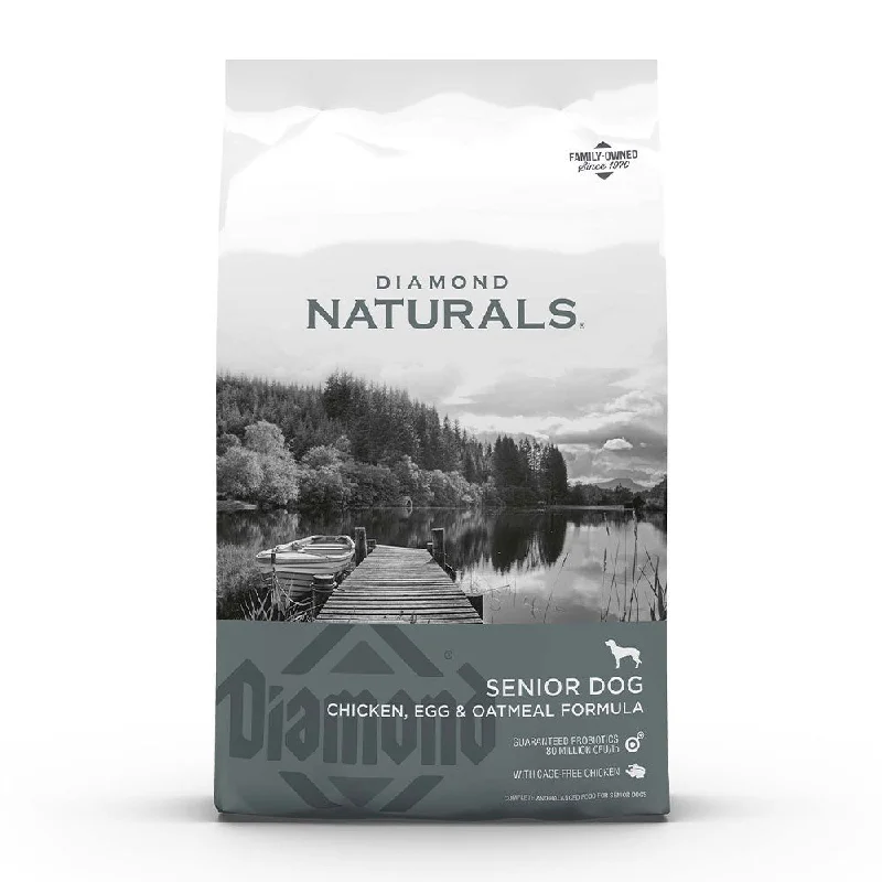 - The effect of dog food on dental healthDiamond Naturals® Senior Dog Chicken Egg & Oatmeal Food 6 Lbs