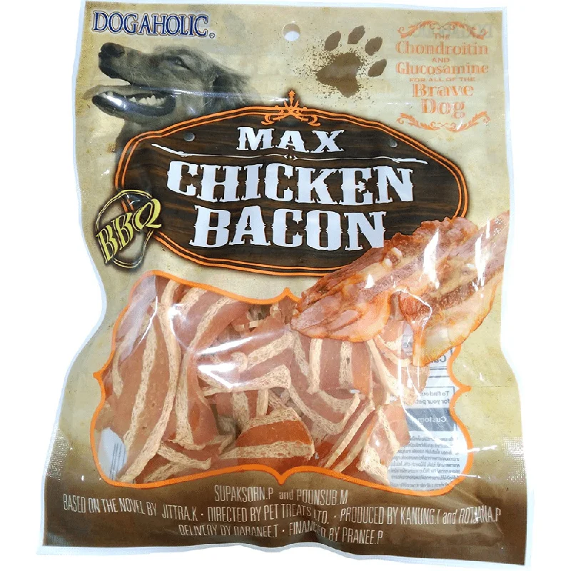 - Tear stain dog foodDogaholic Max Barbeque Chicken Bacon Strips Dog Treats