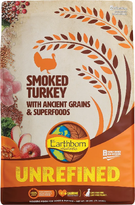 - Crave dog food reviewEarthborn Holistic Unrefined Smoked Turkey with Ancient Grains & Superfoods Dry Dog Food