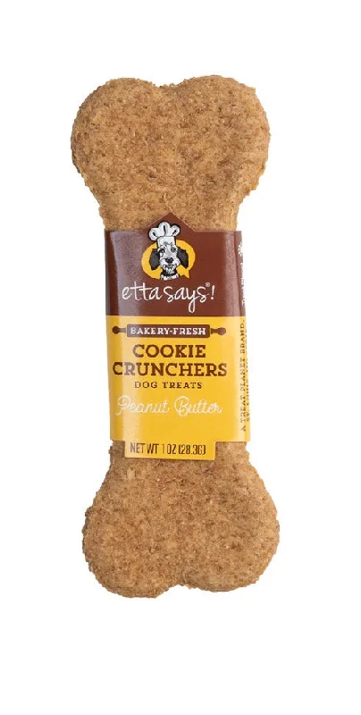 - Food for small dogsEtta Says! Bakery Fresh Peanut Butter Cookie Cruncher Dog Treat