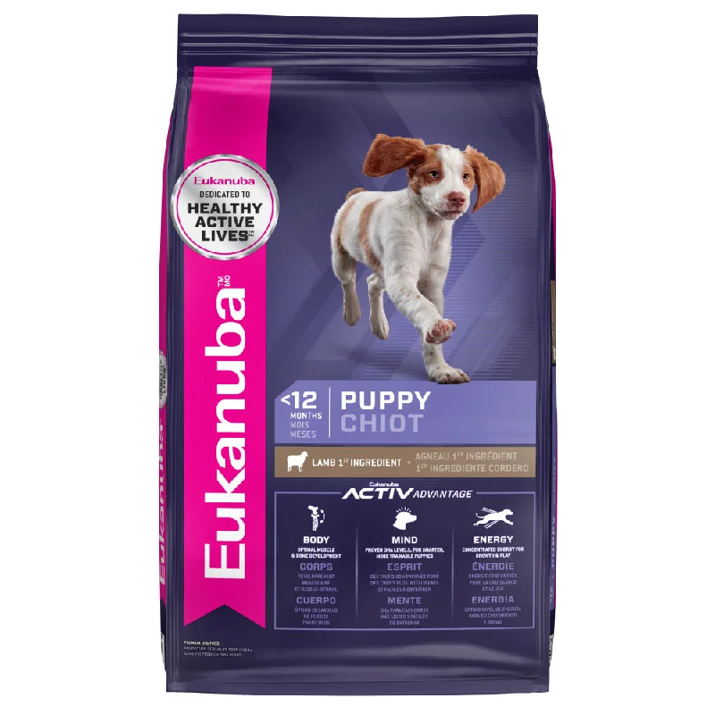 - Gastrointestinal conditioning dog foodEukanuba Puppy Early Advantage Lamb & Rice Formula Dry Dog Food