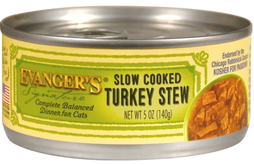    - Hill's Science Diet cat food price  Evanger's Signature Series Grain Free Slow Cooked Turkey Stew Canned Cat Food