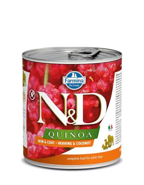 - ProNevus dog food palatabilityFarmina Natural & Delicious QUINOA - SKIN & COAT - HERRING & COCONUT 6/10 oz. Dog Cans