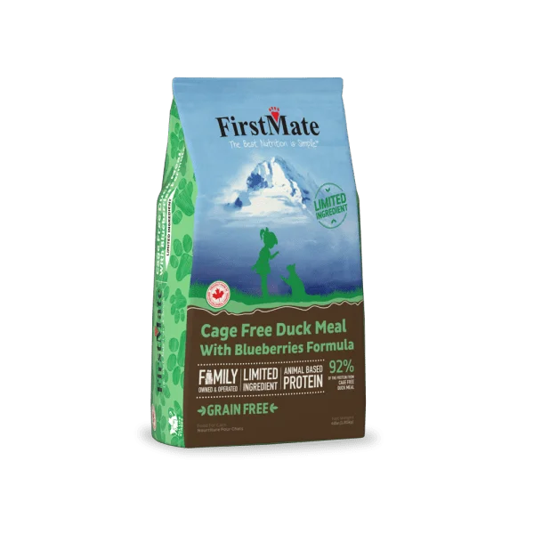    - Outdoor cat food  FirstMate Grain Free Duck & Blueberry Dry Cat Food