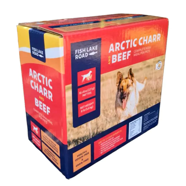 - Food for picky dogsFish Lake Road - Complete Raw Meal - Arctic Charr & Beef