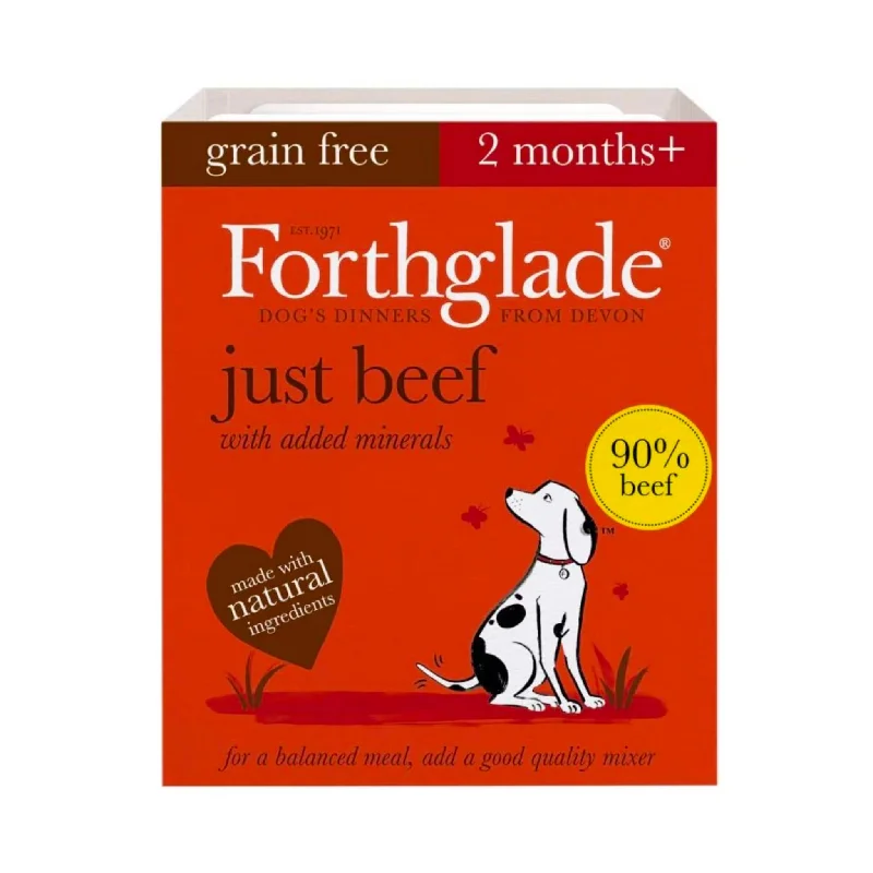  -Chicken-flavored dog foodForthglade Just Beef Grain Free Wet Food