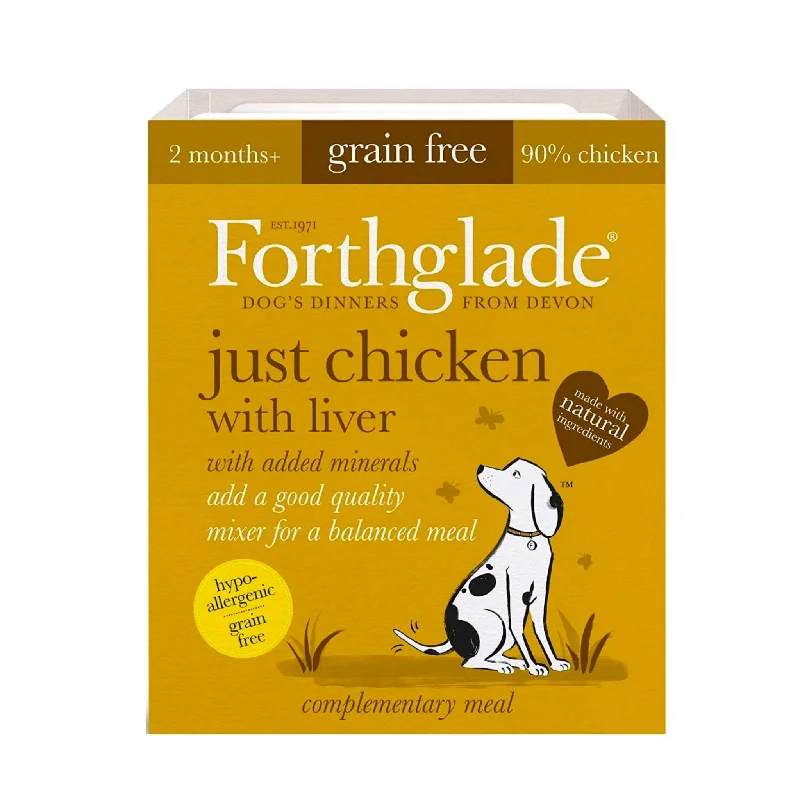 - Dog food improves immunityForthglade Just Chicken with Liver Grain Free Wet Food