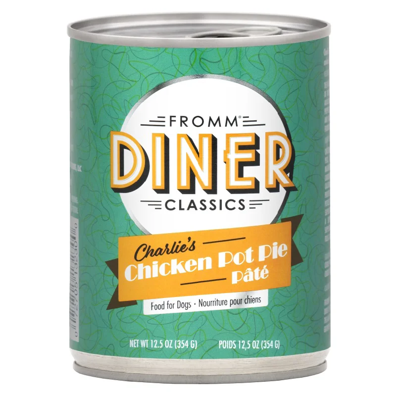 - Hypoallergenic dog foodFromm Diner Classic Charlie's Chicken Pot Pie Pate Canned Dog Food