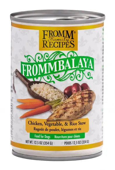 - Food for picky dogsFromm Frommbalaya Chicken, Vegetable, & Rice Stew Canned Dog Food