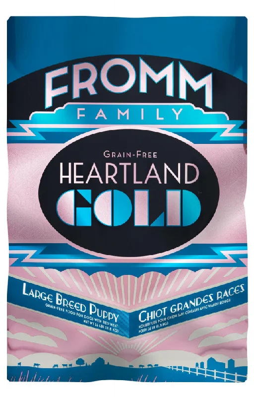 -Grain-free dog food recommendationFromm Heartland Gold Grain Free Large Breed Puppy Dry Dog Food