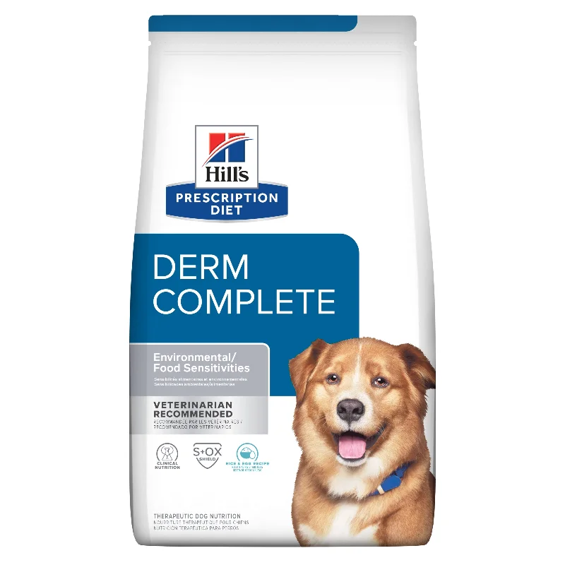 - How is Birgi dog foodHill's Prescription Diet Derm Complete Environmental/Food Sensitivities Dry Dog Food