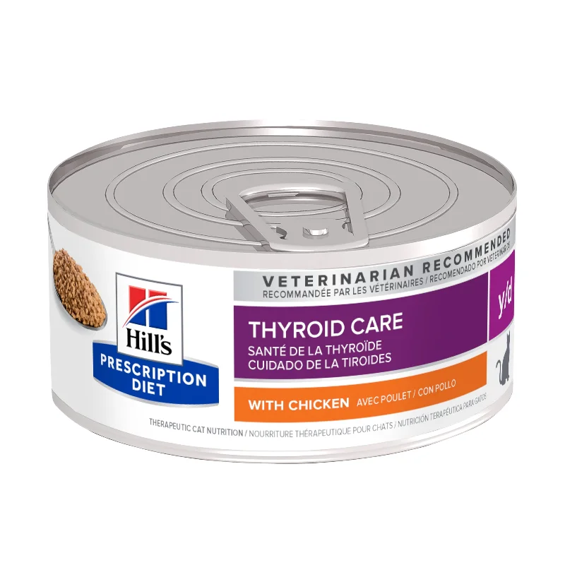  . **Price and Purchasing**  Hill's Prescription Diet y/d Thyroid Care Canned Cat Food 156g x 24