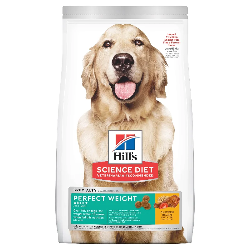 - The effect of dog food on dental healthHill's Science Diet Adult Perfect Weight Dry Dog Food 1.81kg