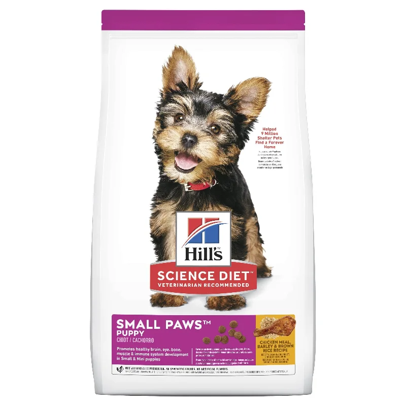 - High protein dog foodHills Science Diet Puppy Small Paws Dry Dog Food 1.5kg