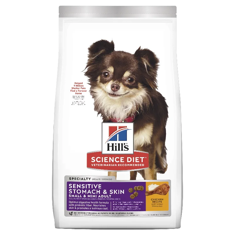 - How is Birgi dog foodHills Science Diet Sensitive Stomach and Skin Adult Small and Mini Dry Dog Food 1.81kg