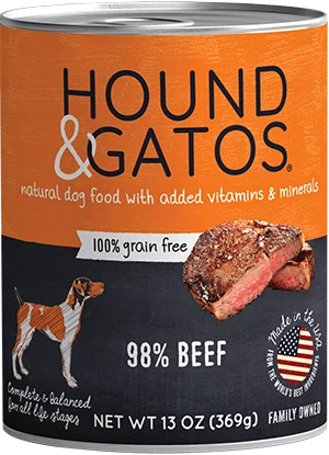 - Food for small dogsHound & Gatos - Beef