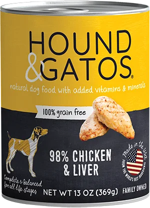 - Special food for senior dogsHound & Gatos - Chicken