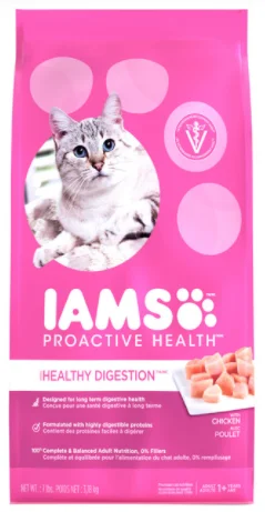    - Purina Pro Plan cat food palatability  Iams ProActive Health Healthy Digestion Recipe Dry Cat Food