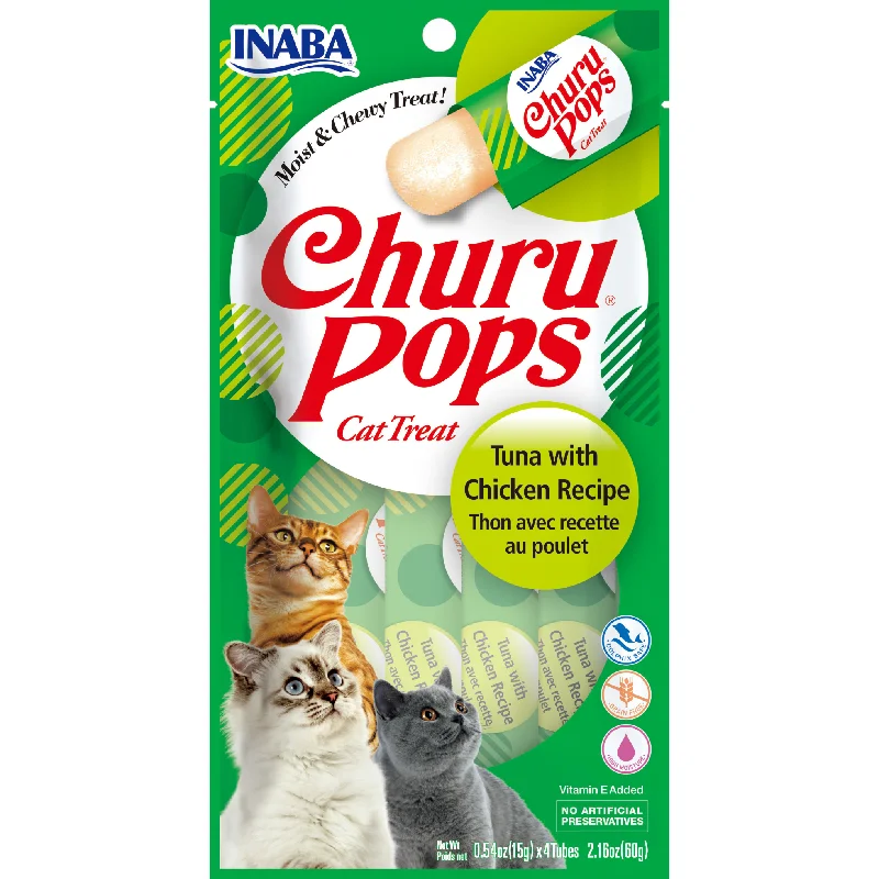    - Recommended online stores for cat food  Inaba Cat Treat Churu Pops Tuna With Chicken 60g