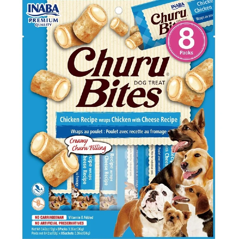 - The effect of dog food on hairINABA Churu Bites Chicken Recipe Wraps Chicken with Cheese Flavour Dog Treats