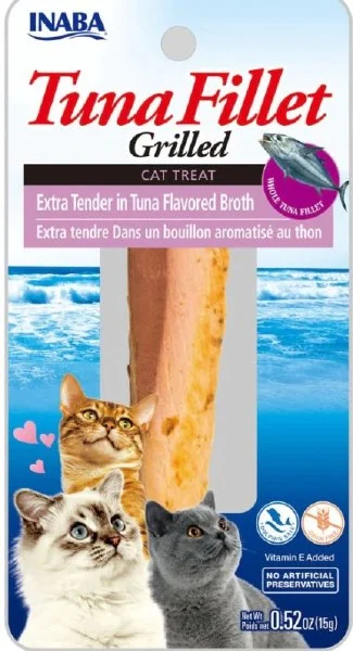    - Kitten food  Inaba Tuna Fillet in Broth Extra Tender Cat Treat