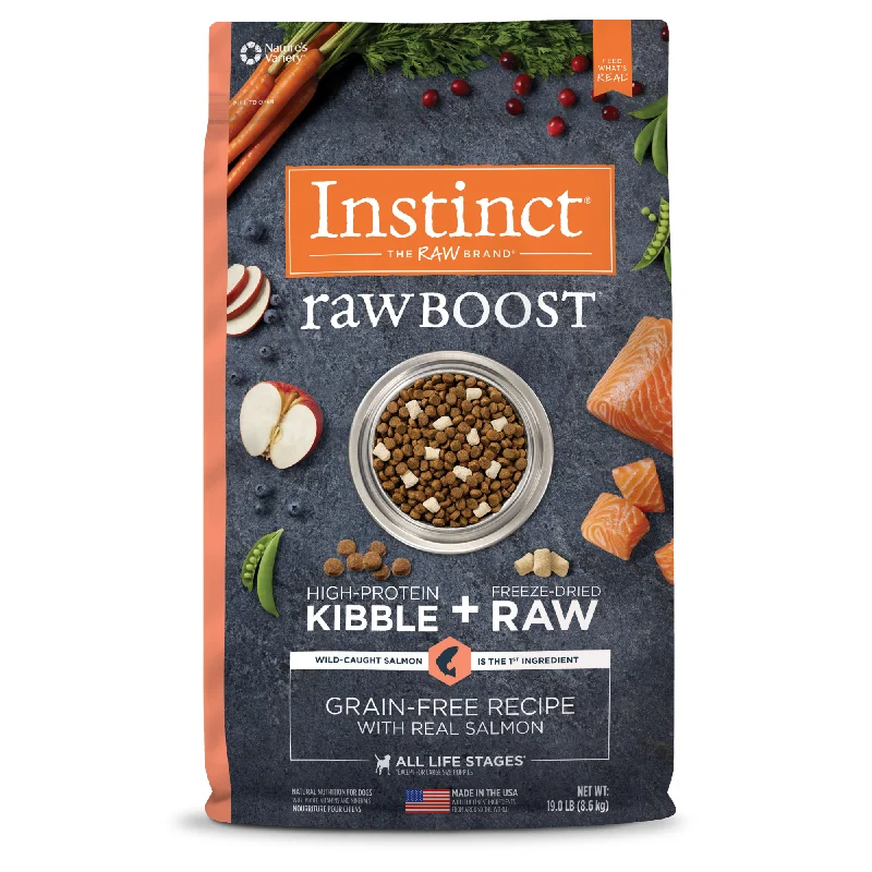 - Crave dog food reviewInstinct Raw Boost Salmon Dry Dog Food, 19 lb. Bag