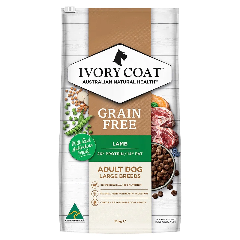 - Hill's dog food priceIvory Coat Grain Free Lamb Large Breed Adult Dog Dry Food 13kg