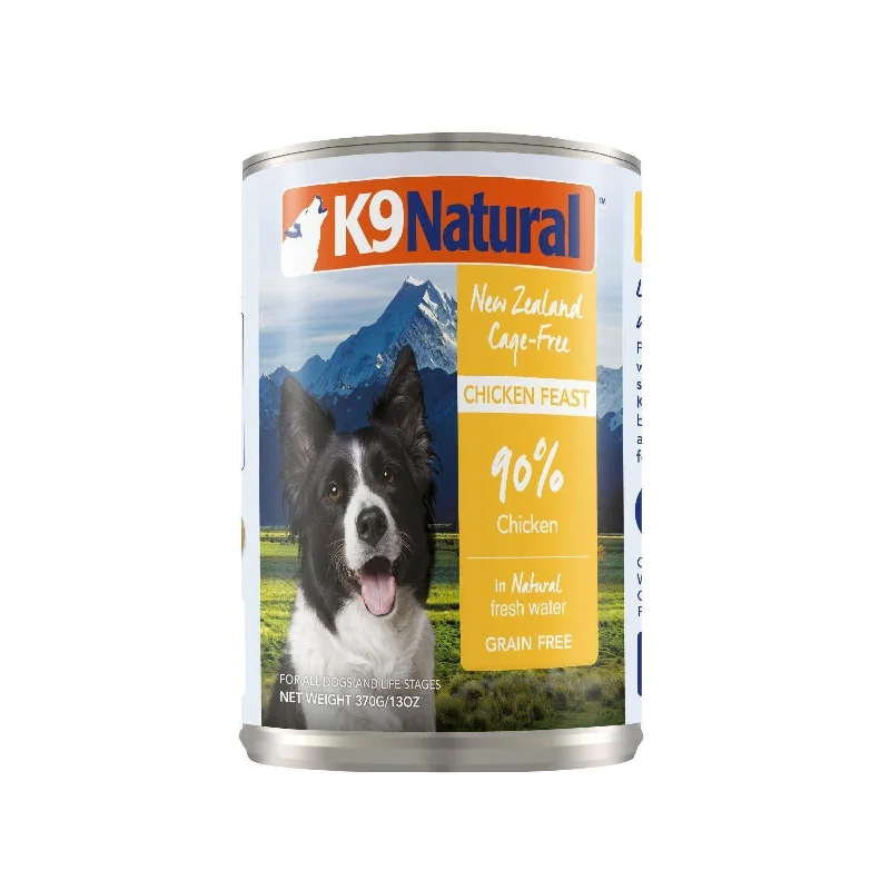 - The effect of dog food on hairK9 Natural Chicken Feast Wet Dog Food 370g