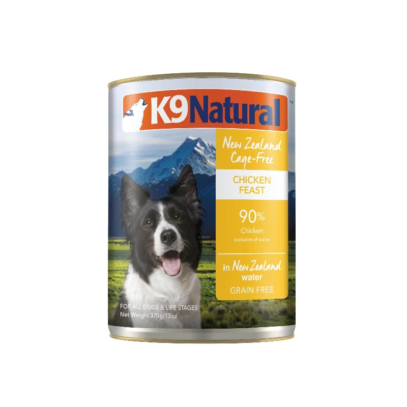 - Special food for senior dogsK9 Natural Chicken Feast Wet Dog Food 370g x 12